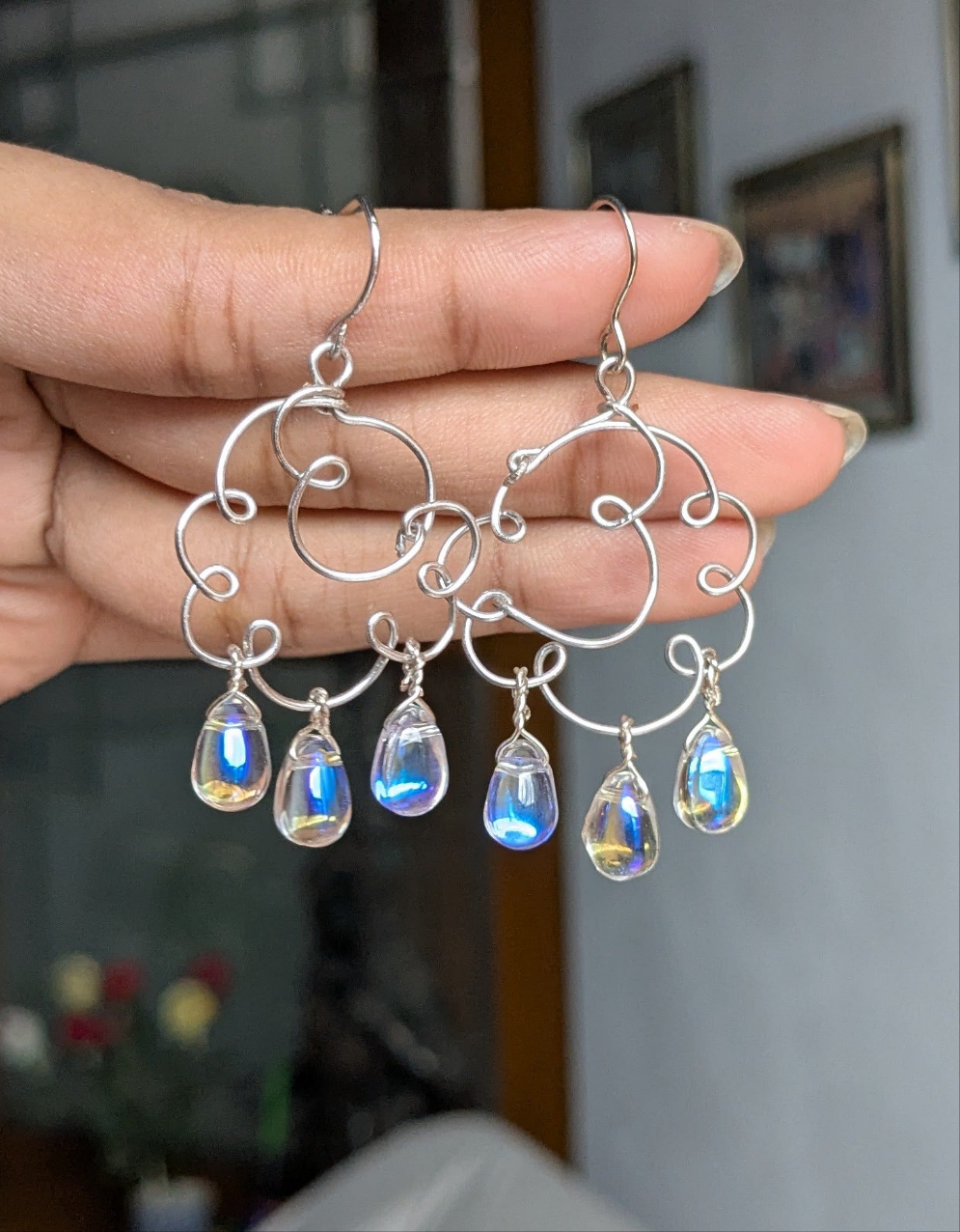 Raincloud Earrings 🌧️✨