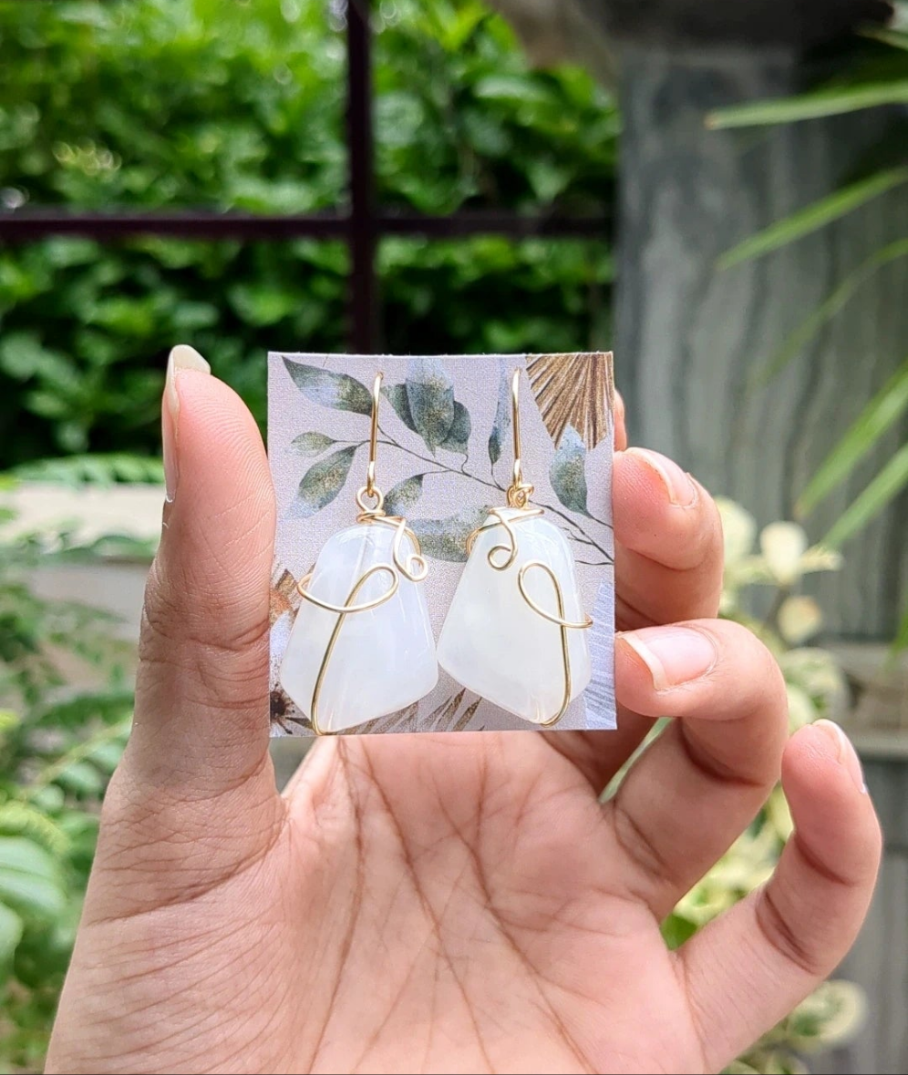 Gemstone Earrings ✨