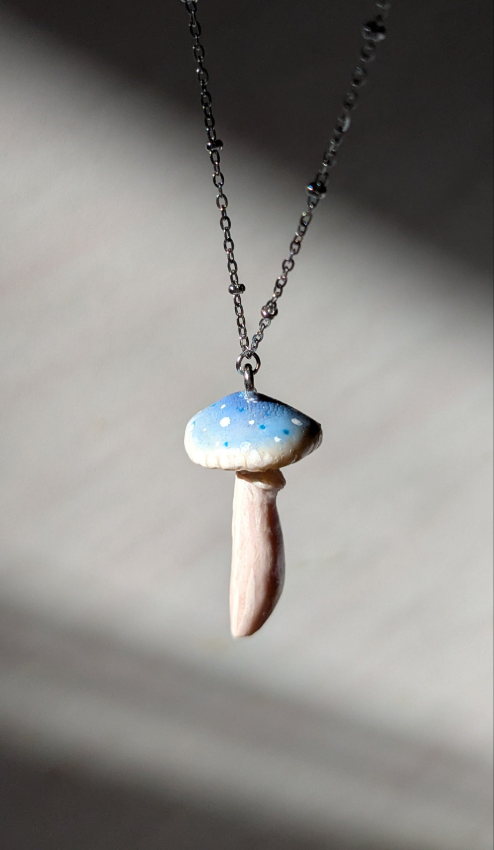 Blue Mushroom Pendant 🩵