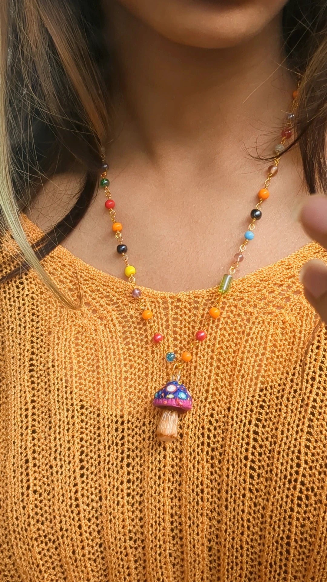 Magic Mushroom Pendant 🔮✨