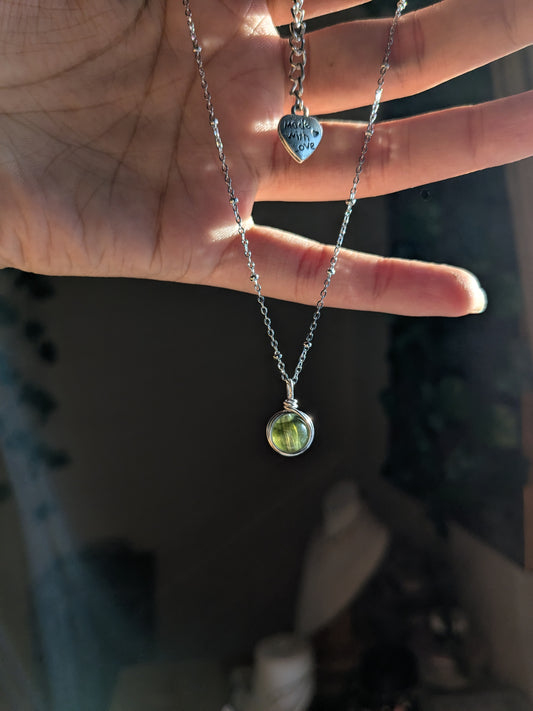 Minimalist Round Pendant Necklaces β¨