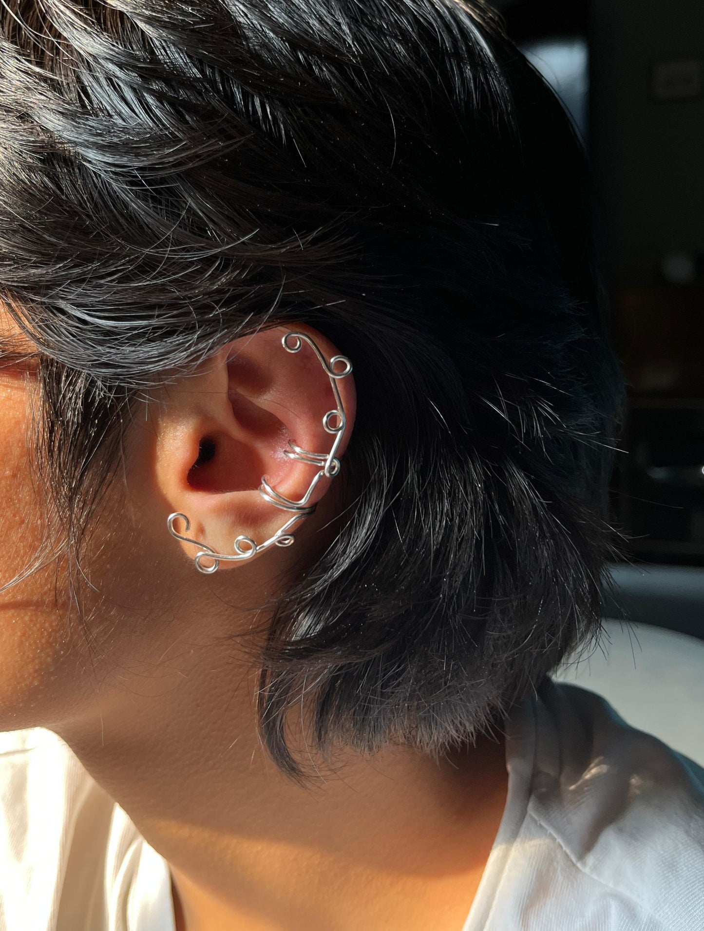 Creeper Vine Earcuffs