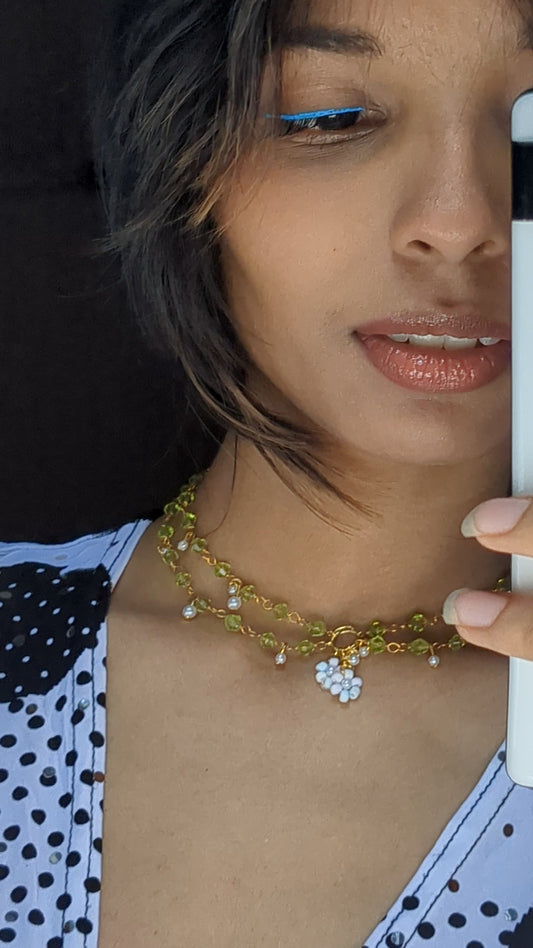 Garden Fairy Necklace π§πΌββοΈβ¨