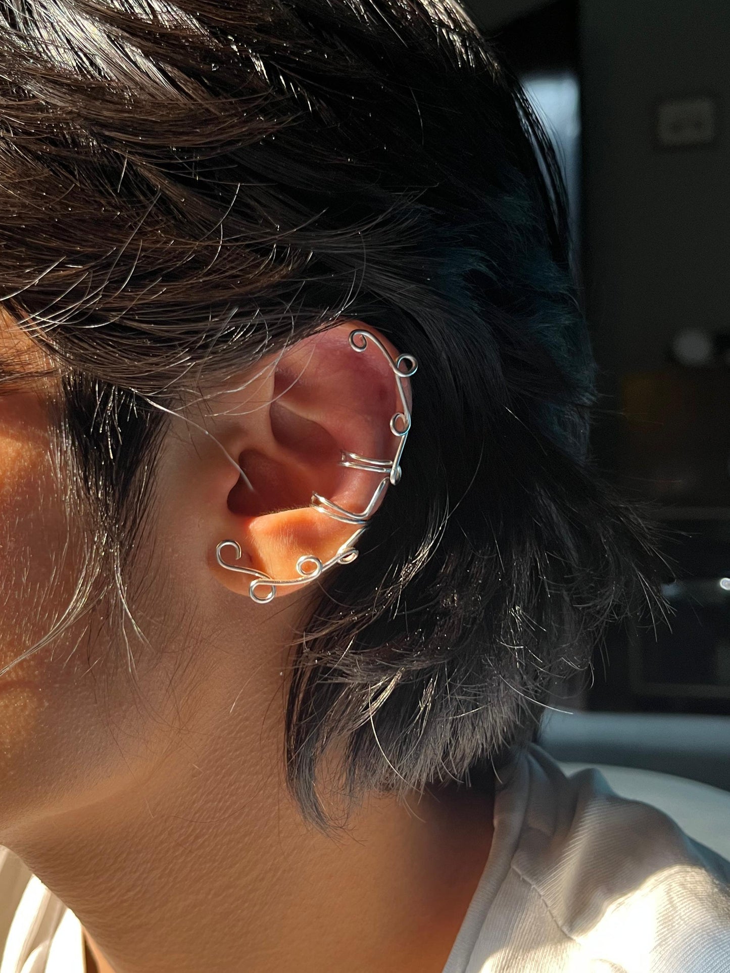 Creeper Vine Earcuffs