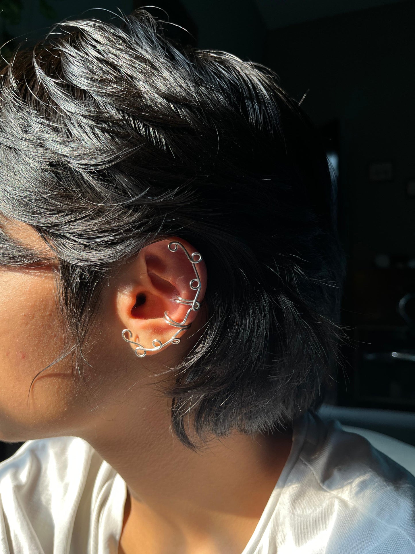 Creeper Vine Earcuffs