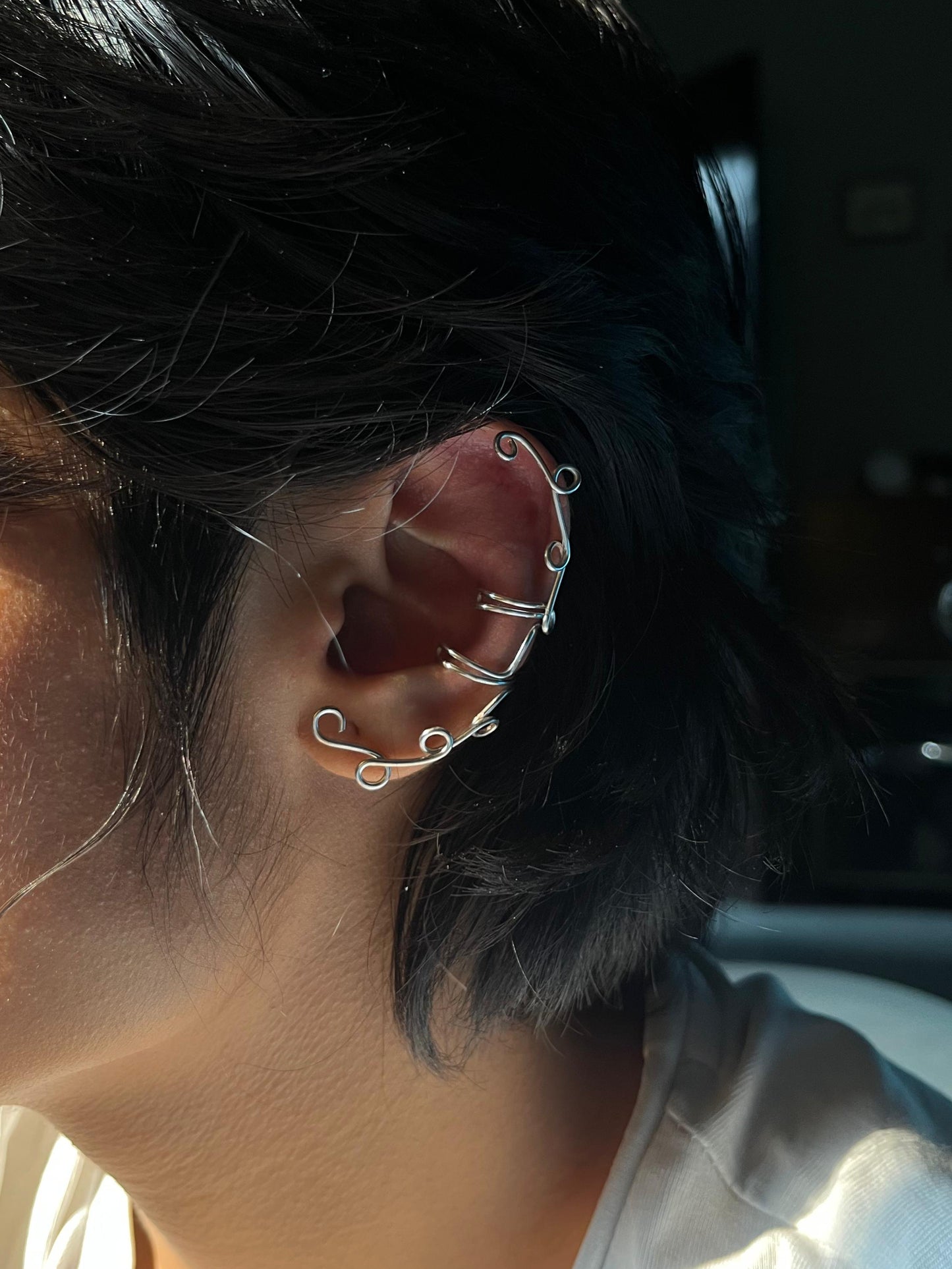Creeper Vine Earcuffs