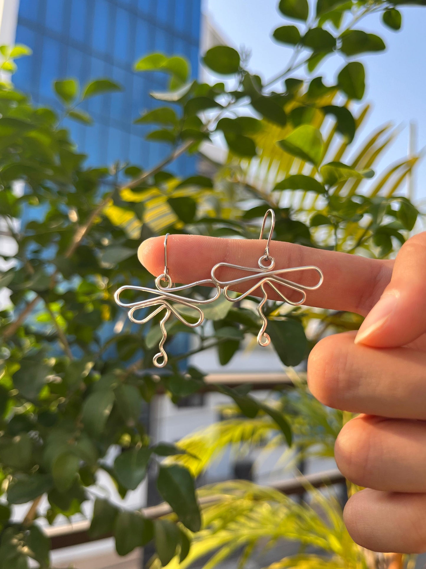 Minimal Dragonfly Earrings