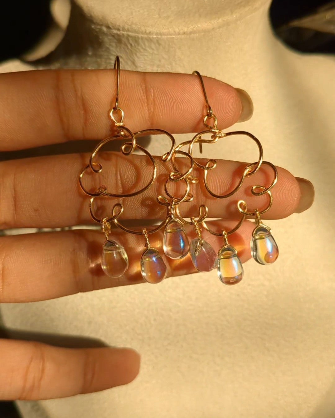 Raincloud Earrings 🌧️✨