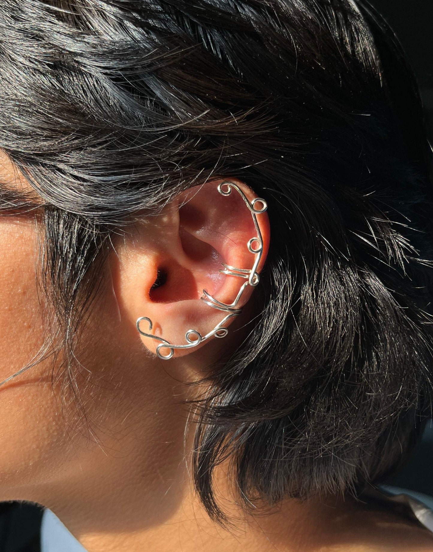 Creeper Vine Earcuffs