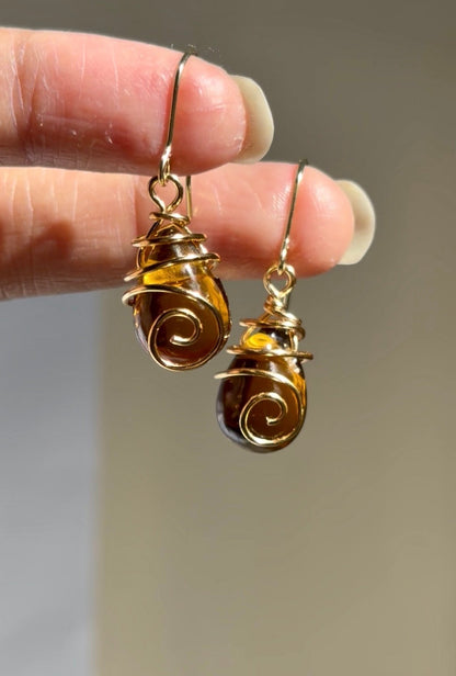 Honey Pot Earrings 🍂