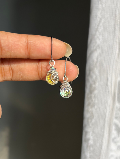 Mermaid Tear Earrings 🤍✨