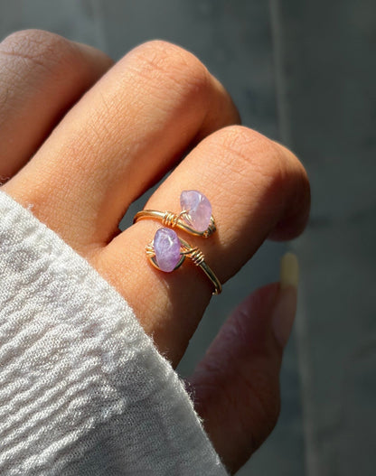 Dual stone ring 💍✨