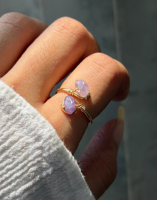 Dual stone ring 💍✨
