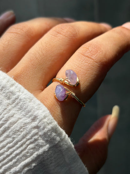 Dual stone ring 💍✨