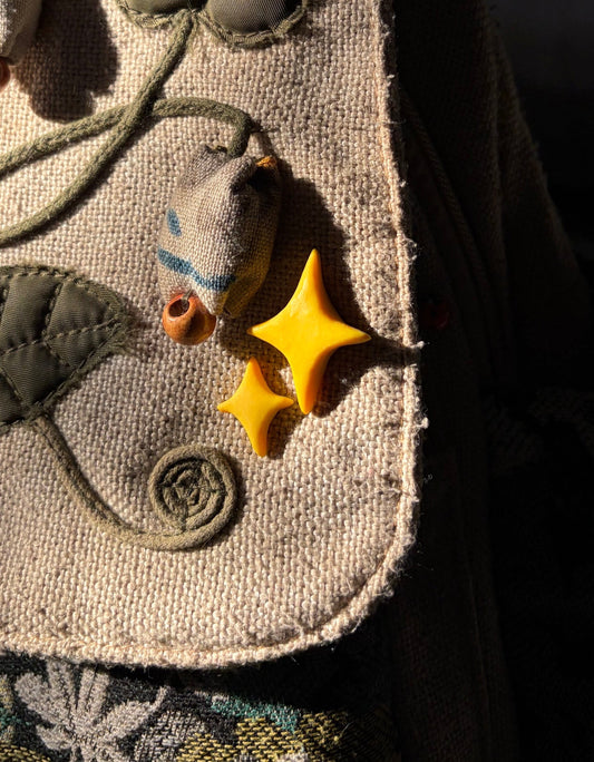 Sparkle Star Magnets/Pins ✨
