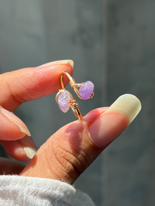 Dual stone ring 💍✨
