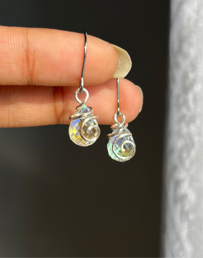 Mermaid Tear Earrings 🤍✨