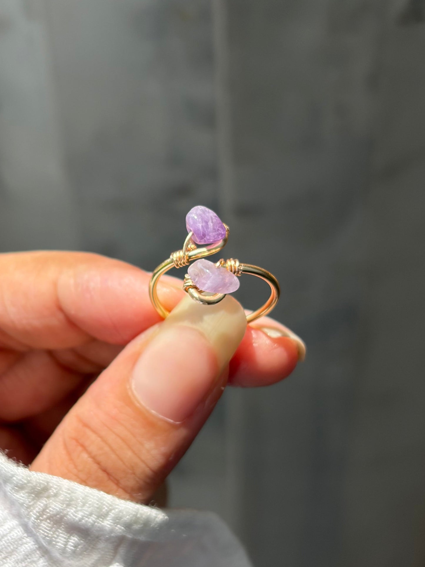 Dual stone ring 💍✨