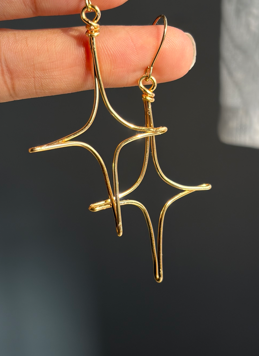 Minimal Sparkle Earrings ✨