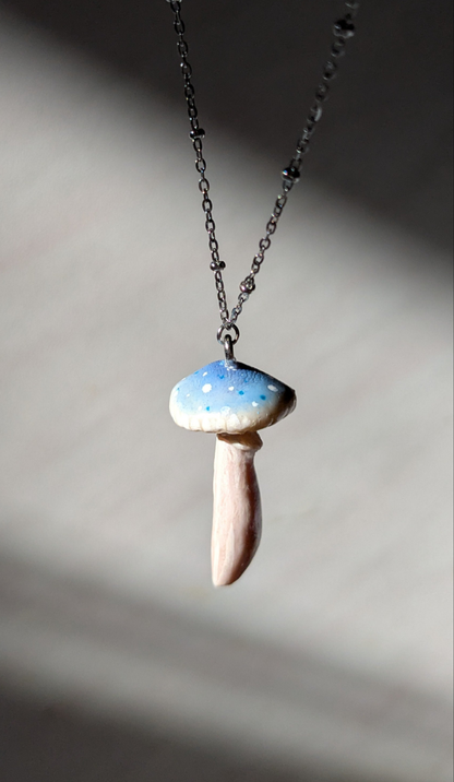Blue Mushroom Pendant 🩵