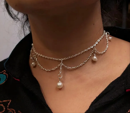 Classic Pearl Necklace ⚪🦪