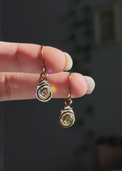 Mermaid Tear Earrings 🤍✨