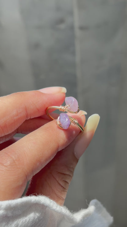 Dual stone ring 💍✨