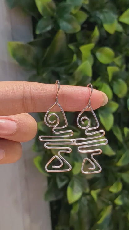 Fishbone Wire Earrings 🐠