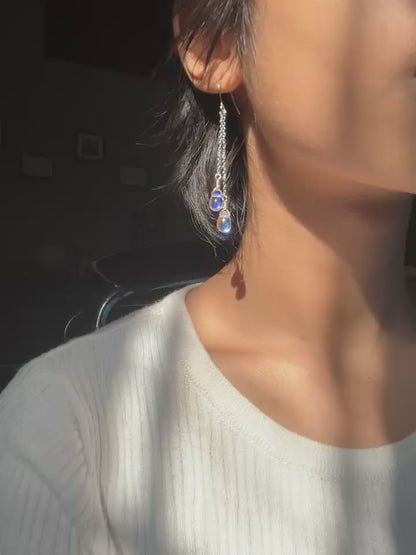 Minimal Raindrop Earrings 💧🌧️