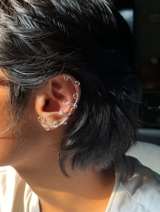 Creeper Vine Earcuffs