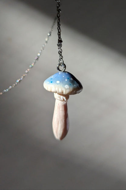 Blue Mushroom Pendant 🩵