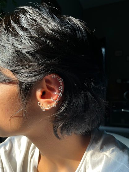 Creeper Vine Earcuffs
