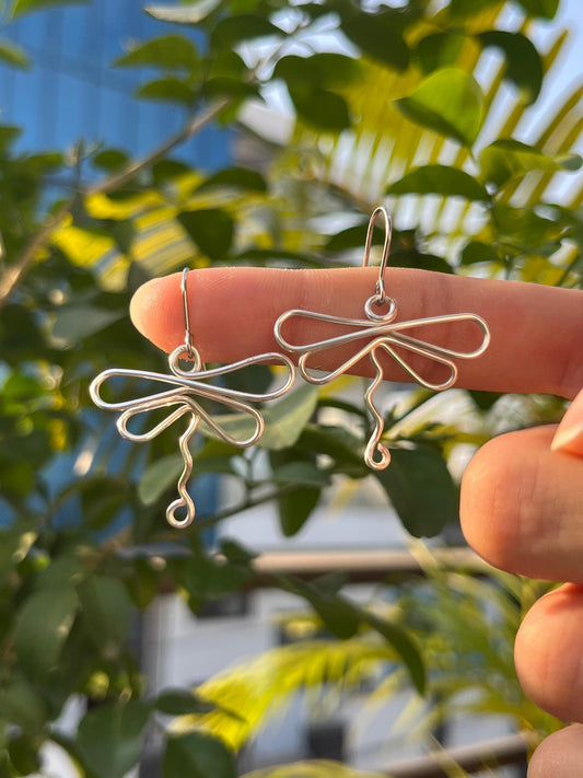 Minimal Dragonfly Earrings