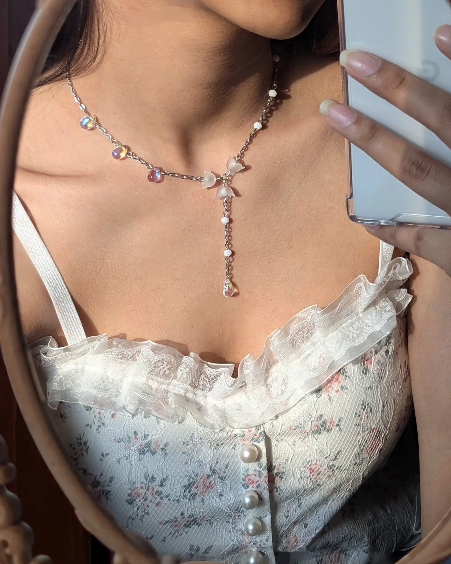 Winter Fairy Necklace 🤍🧚🏼‍♀️