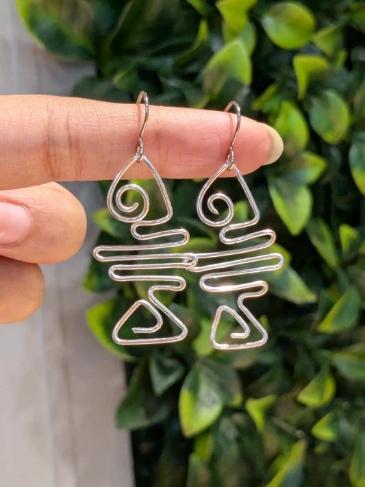 Fishbone Wire Earrings 🐠